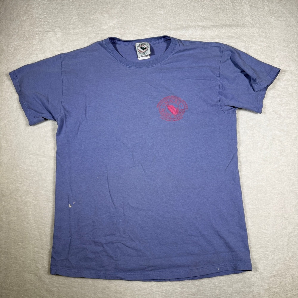 Mack's Prairie Wings T Shirt Size M Purple Short Sleeve‎ Waterfowl Outfitters